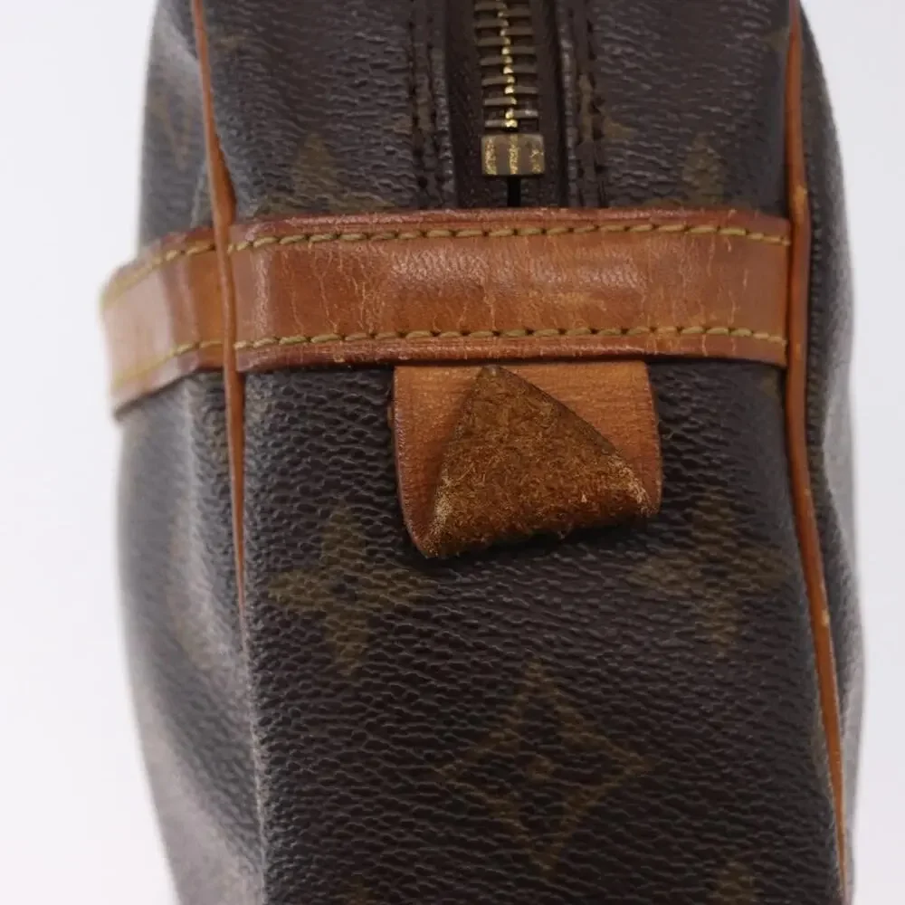 Louis Vuitton Monogram Compiegne 28 Clutch Bag Brown